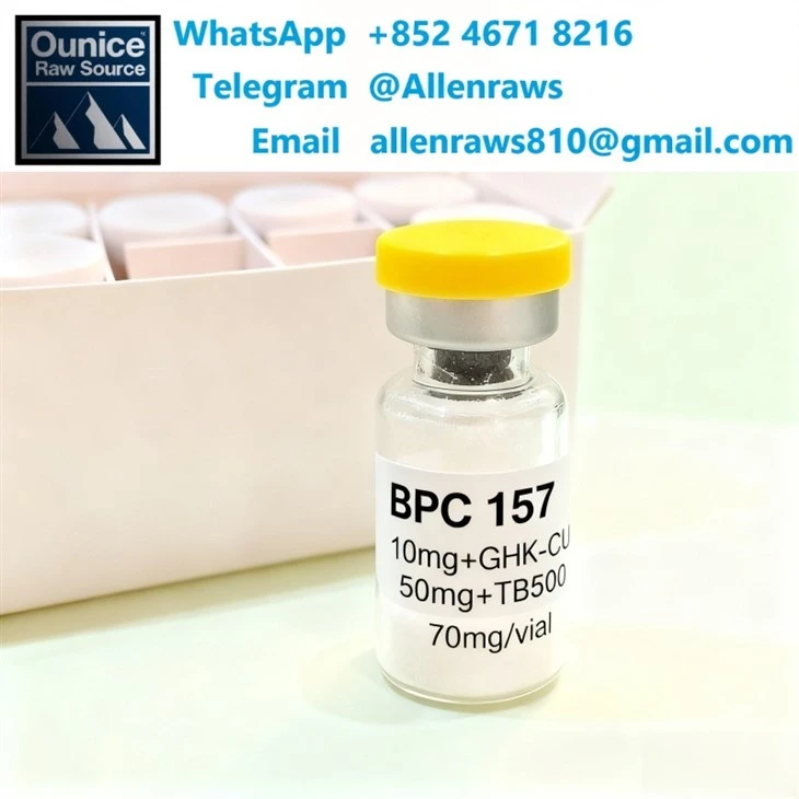 BPC 157 10 mg + Ghk {{}} cu 50mg + tb} mg / vial peptides khov- wried hmoov